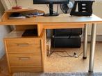 Modern houten bureau meubel, Huis en Inrichting, Bureaus, Ophalen, Gebruikt, Bureau
