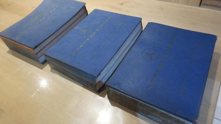 3 Onderdelen oldtimerboeken Mercedes SL,190,280E 1972, Auto diversen, Handleidingen en Instructieboekjes, Ophalen of Verzenden