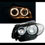 PHARES DESIGN ANGEL EYES JAUNE BMW SÉRIE 1 E81 E82 E87 E88, Enlèvement ou Envoi