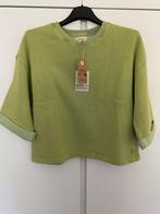 Bellerose - Geelgroen bloesje. Maat 1. Nieuw, Kleding | Dames, Bellerose, Nieuw, Ophalen of Verzenden, Korte mouw