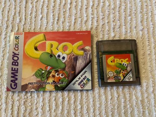 Game boy Croc, Games en Spelcomputers, Games | Nintendo Game Boy, Zo goed als nieuw, Avontuur en Actie, 1 speler, Vanaf 7 jaar