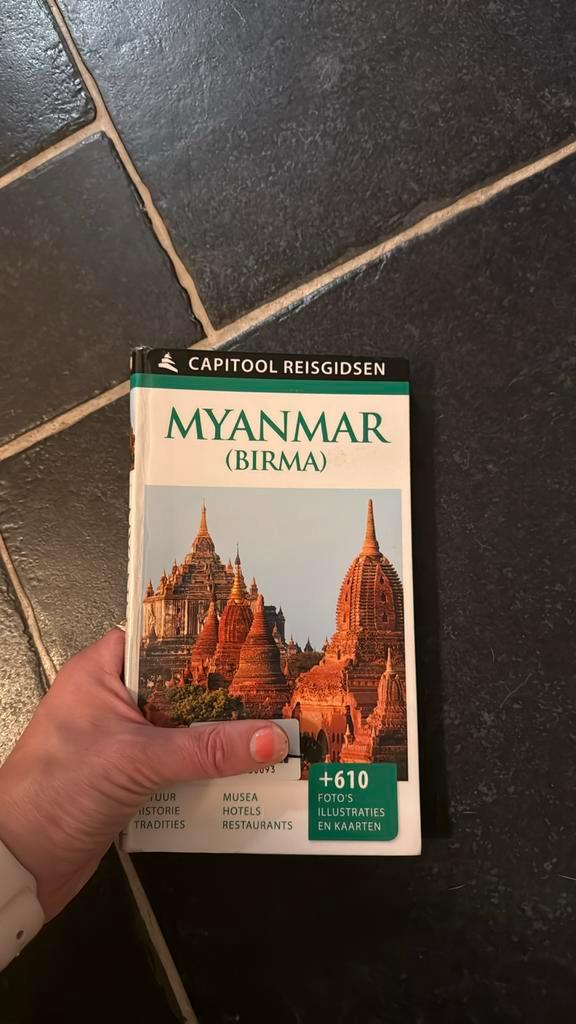 Reisgids Myanmar (Birma), Boeken, Reisgidsen, Zo goed als nieuw, Capitool, Ophalen