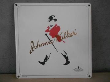 email bord JOHNNY WALKER  whisky,    circa 41x41cm beschikbaar voor biedingen