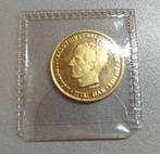 Gouden herdenkingspenning-25 Jaar Koning Boudewijn + extra, Postzegels en Munten, Verzenden, Goud
