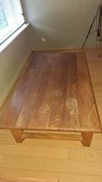 Rustieke eiken grote salontafel, Huis en Inrichting, Ophalen