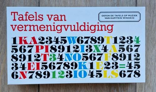 Kapitein Winokio - Tafels van Vermenigvuldiging. Compleet, Boeken, Kinderboeken | Jeugd | onder 10 jaar, Zo goed als nieuw, Ophalen