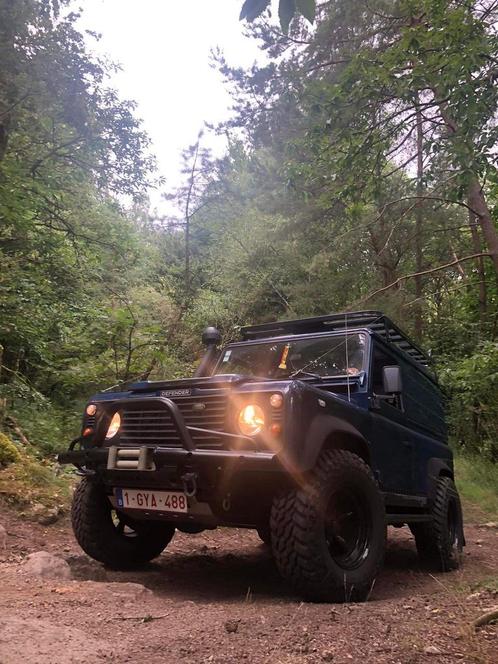 Land Rover Defender 90 - 2003, Auto's, Land Rover, Particulier, 4x4, Achteruitrijcamera, Alarm, Apple Carplay, Bluetooth, Boordcomputer