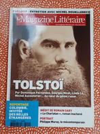 17 x Le Magazine Littéraire 2003-2010 Tolstoï Houellebecq, Livres, Utilisé, Enlèvement ou Envoi