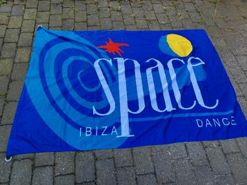 vlag van Space Ibiza de legendarische club op Ibiza, Divers, Enlèvement ou Envoi, Neuf