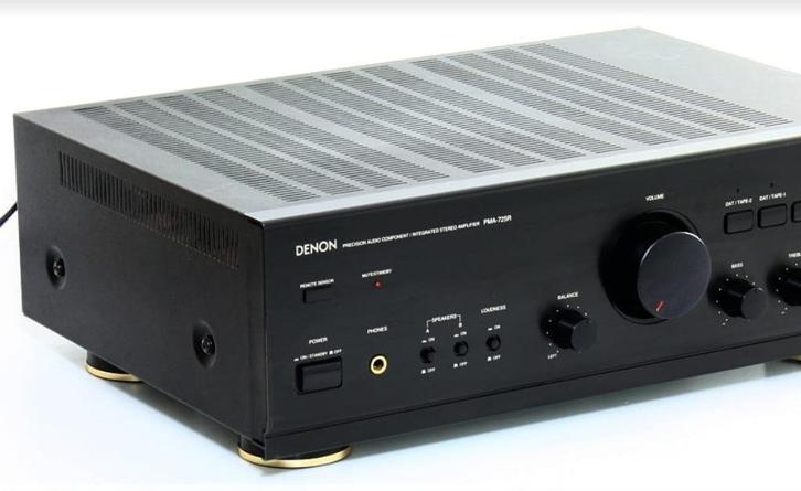 Denon Versterker PMA-725R (Incl. afstandsbediening), Audio, Tv en Foto, Versterkers en Ontvangers, Gebruikt, Stereo, 60 tot 120 watt