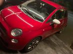 Fiat 500  2008, Auto's, Voorwielaandrijving, Leder en Stof, Emergency brake assist, Handgeschakeld