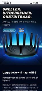 Tp-Link Archer AX90 gaming router 2.5 Gbs, Computers en Software, Accesspoints, Ophalen, Zo goed als nieuw