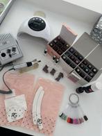 Compleet Gellak pakket: 31x Pink Gellac, UV lamp, nagelfrees, Overige kleuren, Ophalen of Verzenden, Zo goed als nieuw, Accessoires