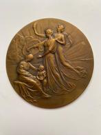 MÉDAILLE - CENTENAIRE DE LA COMPAGNIE BELGE D'ASSURANCES, Verzenden, Brons