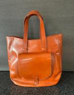 Lederen handtas, Ophalen of Verzenden, Zo goed als nieuw, Bruin, Handtas