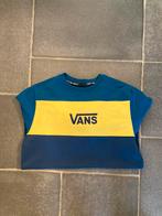 Sweat Vans vert/jaune/bleu. XS, Bleu, Porté, Taille 46 (S) ou plus petite, Vans