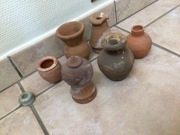 Carafes en terre cuite pour jardin de rocaille, Enlèvement ou Envoi, Utilisé