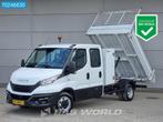 Iveco Daily 35C14 Kipper Dubbel Cabine met kist 3500kg trekh, Auto's, Te koop, 3500 kg, Iveco, Gebruikt
