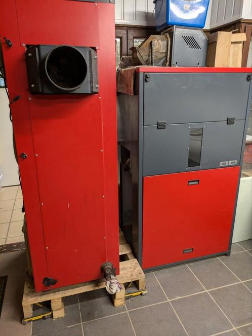Defro Duo Pellet 25 pelletketel/houtvergassing, Doe-het-zelf en Bouw, Verwarming en Radiatoren, Gebruikt, Ophalen