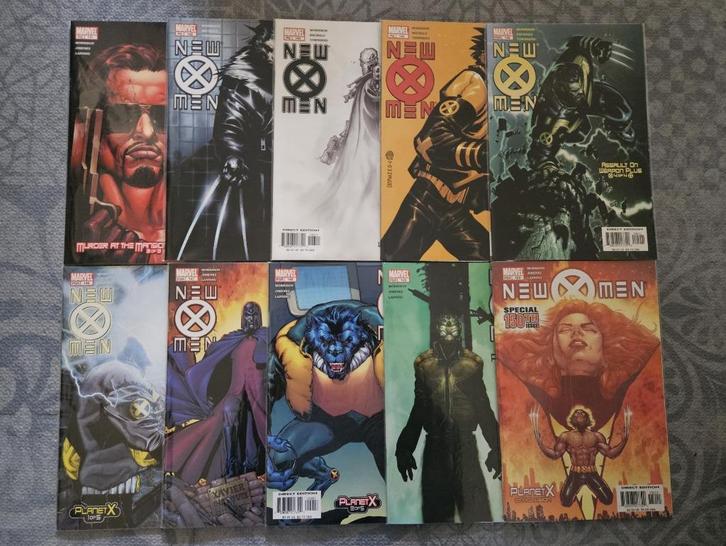 New X-Men (vol.1) #141-150 (2003-04), Boeken, Strips | Comics, Nieuw, Complete serie of reeks, Ophalen