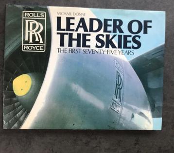 Livre Rolls Royce - leaders du ciel