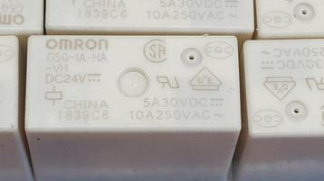 jw1335: printrelais Omron G5Q-1A-HA beschikbaar voor biedingen