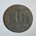 Allemagne 10 Pfennig 1921 (872), Enlèvement ou Envoi, Allemagne, Monnaie en vrac