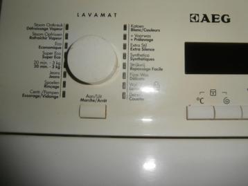 Lave-linge top AEG, Enlèvement, Utilisé, Élévateur, Programme court