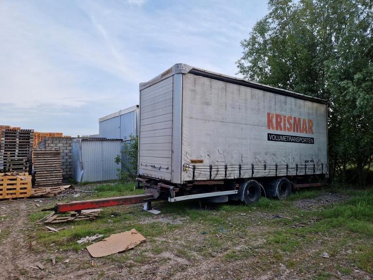 Luchtgeveerde middelassige wipkar voor transport, Zakelijke goederen, Machines en Bouw | Transport, Ophalen of Verzenden