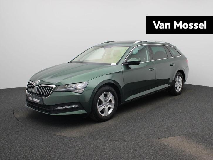 Skoda Superb Combi 2.0 CRTDI 90kW DSG7 Ambition Panoramische, Auto's, Skoda, Bedrijf, Te koop, Superb, Cruise Control, Dakrails