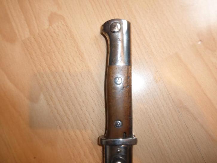Bajonet Mauser 84/98 2e type ww1, Verzamelen, Militaria | Algemeen, Landmacht, Mes of Dolk, Verzenden