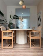 4 deense vintage stoelen, Huis en Inrichting, Ophalen, Zo goed als nieuw