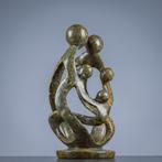 Familiebeeld van vijf personen - Ramamai Mazarura, Antiek en Kunst, Ophalen of Verzenden