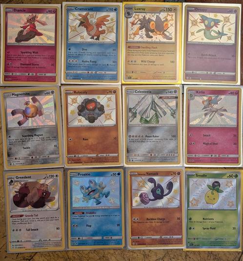 30 Shiny Pokemon cards lot NM, Hobby en Vrije tijd, Verzamelkaartspellen | Pokémon, Zo goed als nieuw, Ophalen of Verzenden