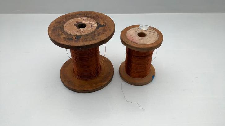 Wikkeldraad voor spoelen: diam 0,35 mm en 0,2 mm, Doe-het-zelf en Bouw, Elektriciteit en Kabels, Nieuw, Kabel of Snoer, Ophalen