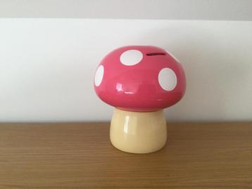 Paddenstoel spaarpot  beschikbaar voor biedingen