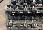 Lifemaxx 14-20 kg Rubbereb Dumbells, Sport en Fitness, Fitnessmaterialen, Ophalen, Gebruikt, Benen, Dumbbell