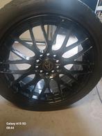 4 Winterbanden met velgen 17 inch 255/45, Pneus et Jantes, Pneus hiver, 255 mm, Enlèvement ou Envoi