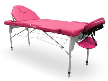 Inklapbare massagetafel met verstelbare rugleuning beschikbaar voor biedingen