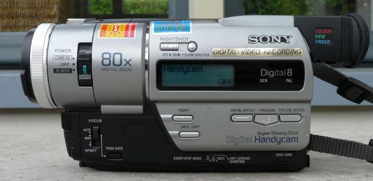 Sony Hi8 Digital8 Video8 ZELF DIGITALISEREN of overzetten, Audio, Tv en Foto, Videocamera's Digitaal, Zo goed als nieuw, Camera