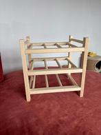 Houten wijnrek, Huis en Inrichting, 5 tot 15 flessen, Nieuw, Ophalen of Verzenden, Minder dan 50 cm