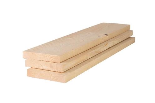 NIEUW STEIGERHOUT | Planken | Vers | Gedroogd | Geschaafd, Bricolage & Construction, Bois & Planches, Neuf, Planche, Bois d'échafaudage