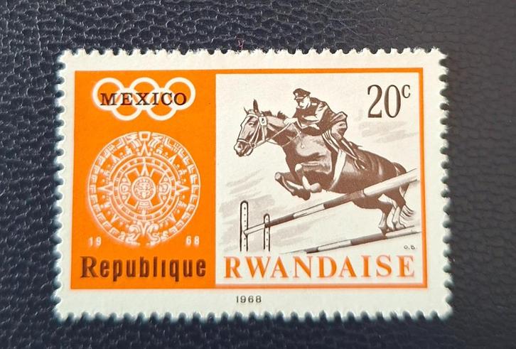 Postzegel Rwanda OBP 263*, Postzegels en Munten, Postzegels | Afrika, Ophalen of Verzenden