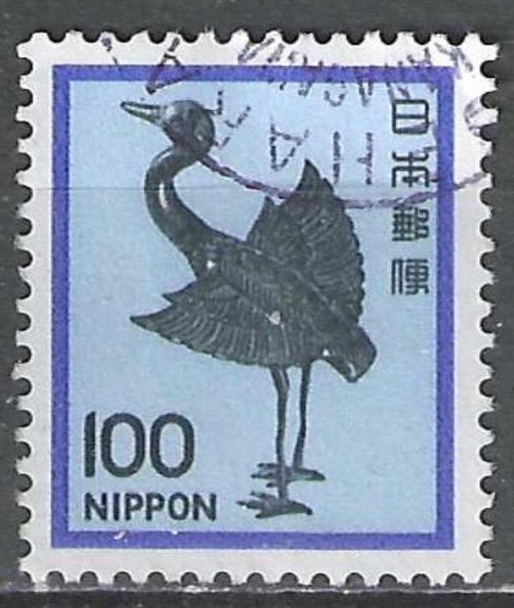 Japan 1981 - Yvert 1377 - Antiquiteiten - Kraanvogel (ST), Postzegels en Munten, Postzegels | Azië, Verzenden