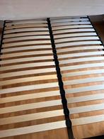Cadre de lit avec sommier et matelas.  140 x 190 cm, Maison & Meubles, Chambre à coucher | Lits, 140 cm, Enlèvement, Utilisé, Métal