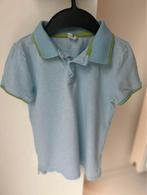 Leuke lichtblauwe polo - mt 134/140, Kinderen en Baby's, Kinderkleding | Maat 134, Ophalen of Verzenden, Zo goed als nieuw, Shirt of Longsleeve