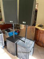 Professionele PA sound set, zeer compleet., Ophalen, Gebruikt, Audio