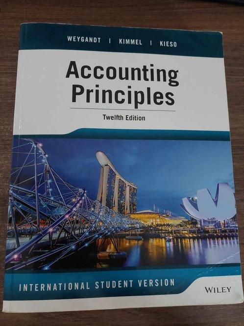Accounting Principles: Twelfth Edition, Livres, Économie, Management & Marketing, Comme neuf, Comptabilité et administration, Enlèvement