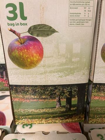 Appelsap met eigen druiven (blauw - 20%)- oogst 2025 beschikbaar voor biedingen