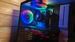 RGB GAMING PC WIT ZWART RYZEN 5 GTX 1070TI WIN 11 HIGH FPS, Computers en Software, Ophalen, Virtual Reality, AMD Ryzen 5, Zo goed als nieuw